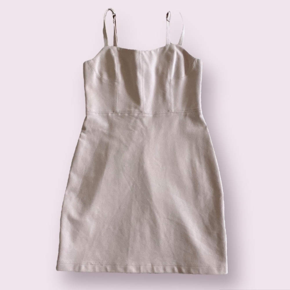 Aritzia Babaton Honeywell Bustier Mini Dress in Pink Modest Size 8 - Picture 6 of 16